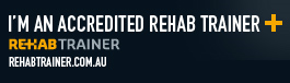 We are accredited rehabilitation trainers